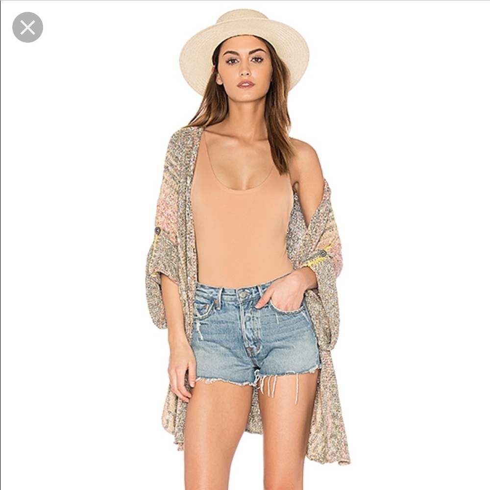 Free People Sand Art Kimono